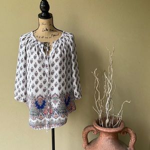 Daniel Rainn boho top